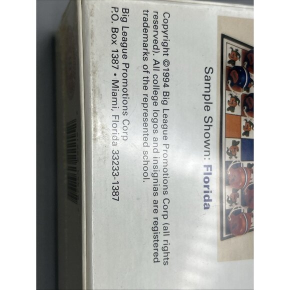 1984 Nebraska Cornhuskers Collegiate Checkers Set Game Man Cave NE Unopened* - Picture 7 of 8